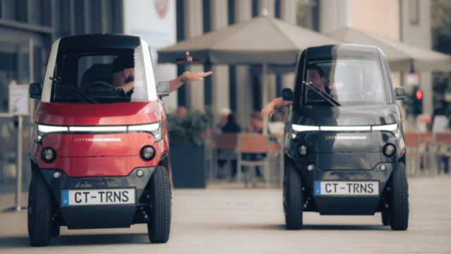 Así es el CT-1, el primer auto plegable (100% eléctrico, además)