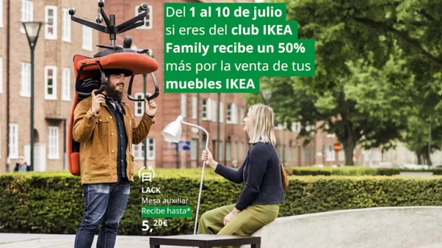 Ikea no solo te vende tus muebles... ¡ahora también te los compra! (cómo y a cuánto)