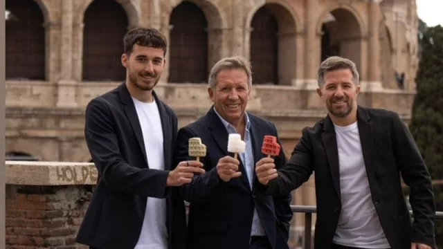 Franco, Daniel y Christian Otero