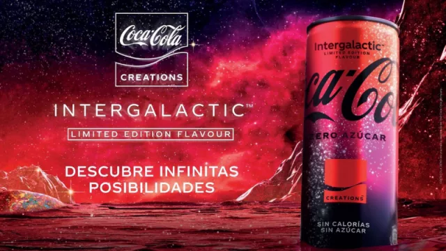 Sólo en lata de 33 centilitros: llega la edición Intergalactic de Coca-Cola