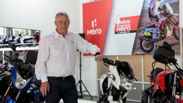 José Franco sigue emprendiendo: trae a Córdoba la marca india Hero (el mayor fabricante del mundo llega con 4 años de garantía)