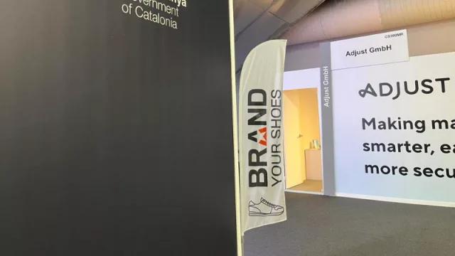 Stand de BrandYourShoes en el MWC