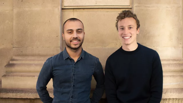 Aumary Roland y Alexandre Ducoeur, fundadores de Studapart