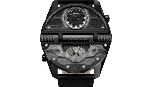 La italiana Police y Warner Bros presentan (solo 10.000) relojes The Batman (de € 199 a € 399)