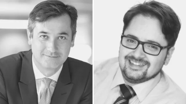 Gilles Moëc, economista jefe de AXA Investment Managers y Camilo Ulloa, economista de BBVA Research.