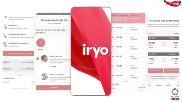 ILSA presenta Iryo, la marca comercial que competirá con Avlo y Ouigo (un trabajo de Columna Branding)
