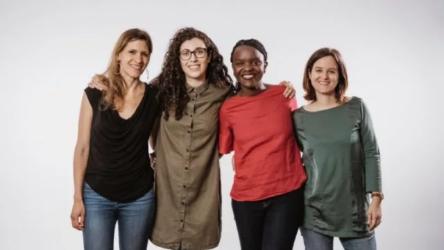 Eva Polío, Cristina Torres, Laida Memba y Clara Guasch, las fundadoras de Cocoro. 