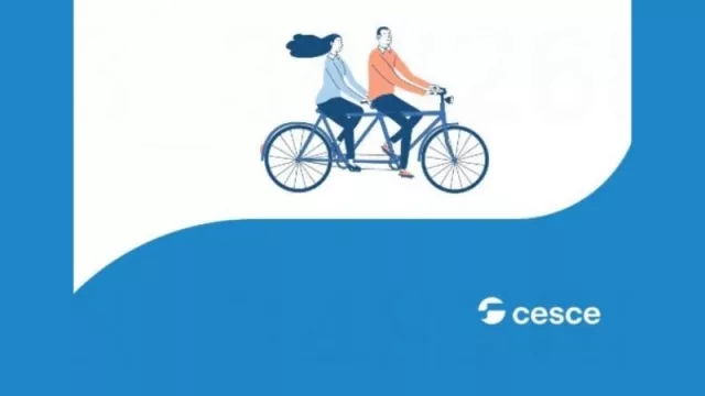 Cesce estrena imagen de marca y tagline: “Seguros de tu éxito” (azul de serenidad, un toque de coral con energía y blanco por transparencia)