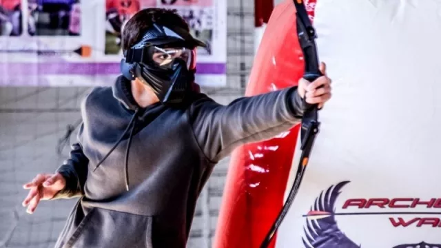 Esto está bueno: como el paintball, pero con arco y flecha (Barcelona Archery Wars, by Golden Pop)