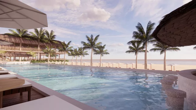 Entorno residencial de las viviendas y las playas de Karimunjawa. Fuente: Startup Island.