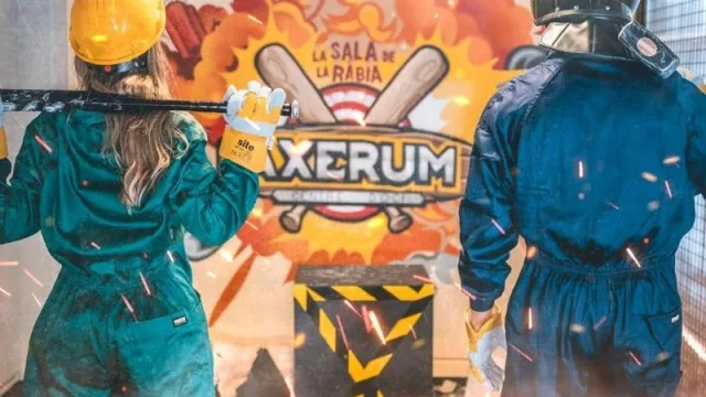 ¡Rompan todo! Llega a Barcelona la primera “Habitación de la Rabia” de España (se paga por romper cosas)