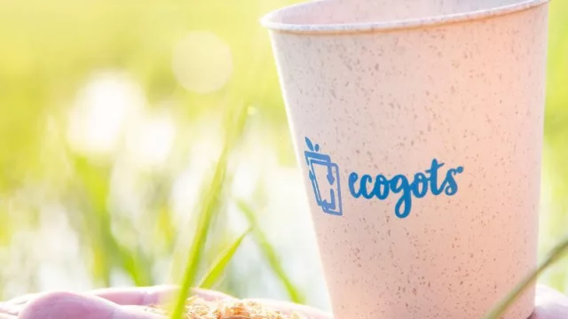 Ecogots revoluciona los vasos reutilizables: sustituye el plástico por cáscara de arroz (reduciendo en un 72% las emisiones de C02)