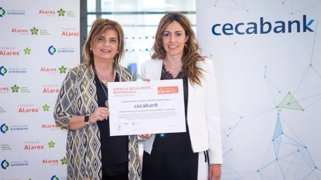 Fundación Alares otorga a Cecabank el sello de 'Empresa Socialmente Responsable'