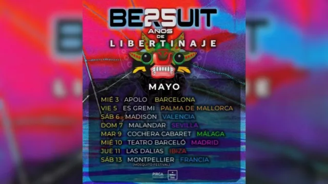 Hoy comienza la enésima gira de Bersuit en Europa (dónde conseguir los tickets)