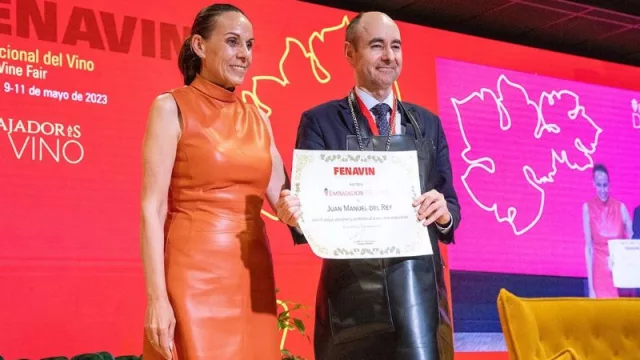 Embajador del Vino Español: Juan Manuel del Rey, propietario de Corral de la Morería, fue designado como tal