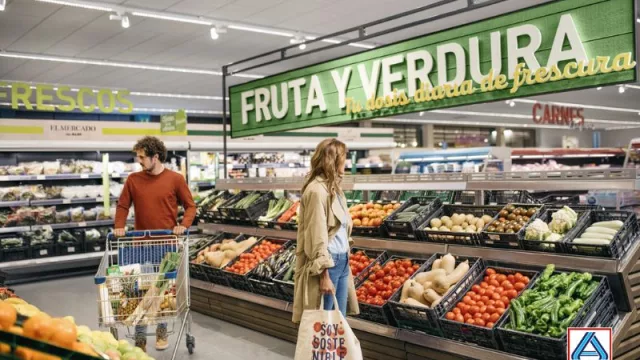 Productos frescos: el eje central de los gastos familiares en España representa el 40% de la cesta de la compra
