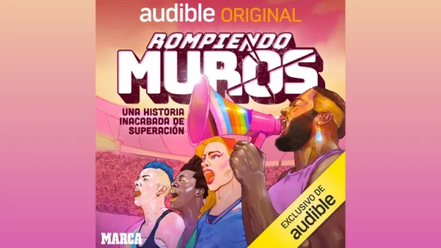 Audible (empresa de Amazon) y Marca se alían para dar voz al Colectivo LGTBIQ+ en el ámbito del deporte (y lanzan Rompiendo Muros)