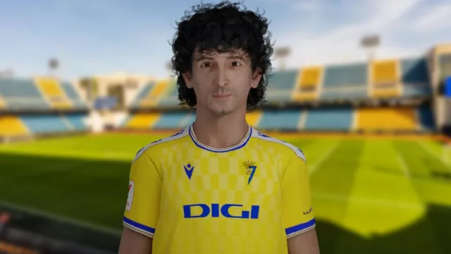 El Cádiz CF presenta a "Mágico" González en su versión digital (el primer avatar humano aplicado al fútbol en España)