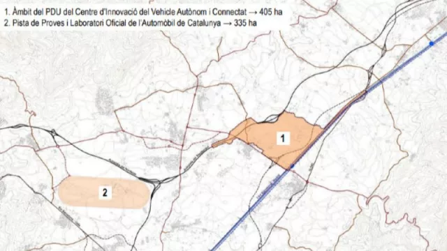 El Govern inicia la redacció del planejament per implantar un Centre d'Innovació del Vehicle Autònom i Connectat al Penedès