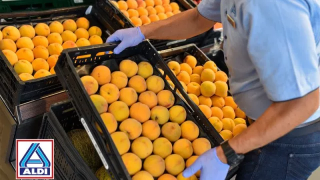 ALDI ofrece el 100% de los melocotones con origen nacional (tienen previsto adquirir más de 520 toneladas de melocotones este verano a productores de Cataluña)