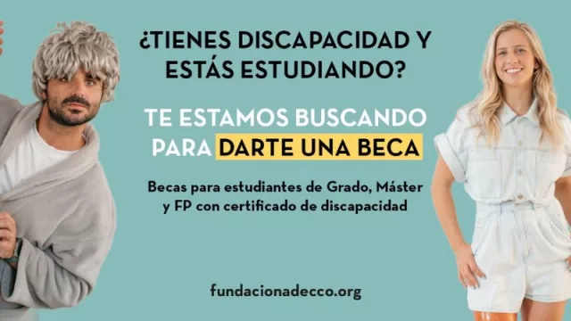 Nachter y Desirée Vila inspiran a estudiantes con discapacidad a buscar formación para el empleo con las becas de la Fundación Adecco