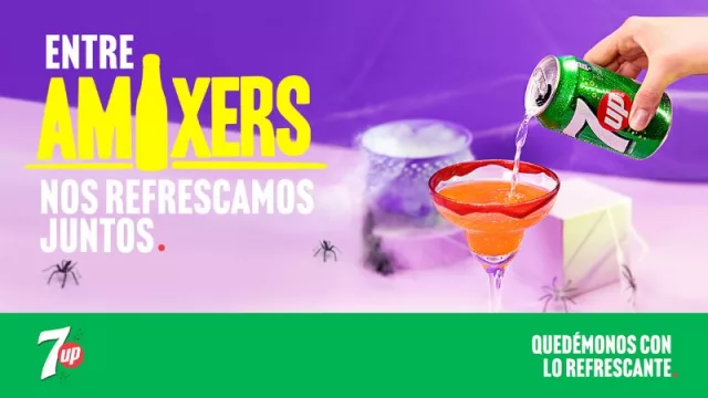 Amixers: la plataforma (de “mixología”) de 7UP junto a el taier ddb centro