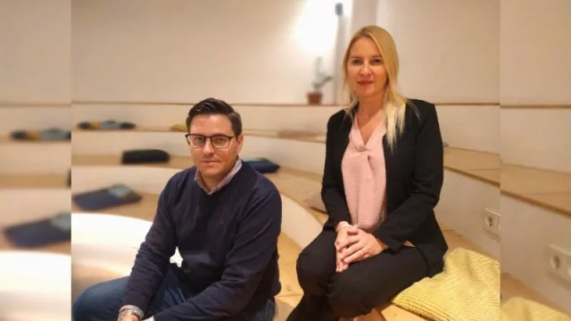 Laura Sali Pérez (CEO) y Enan López de Freitas (CMO) en The White Rabbit