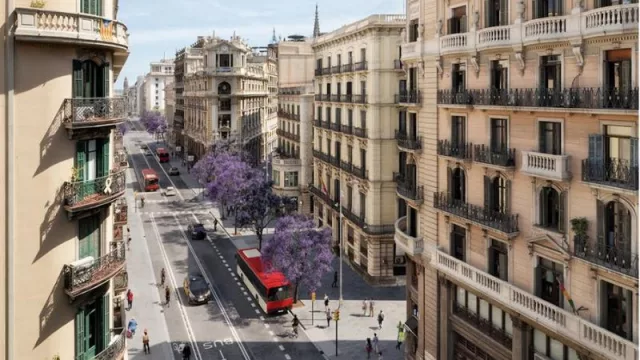 Aumenta el número de solicitudes de marcas en busca de locales comerciales en Via Laietana para 2024