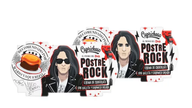 Mario Vaquerizo llena de “Rock” las tiendas Dia (con un postre único)