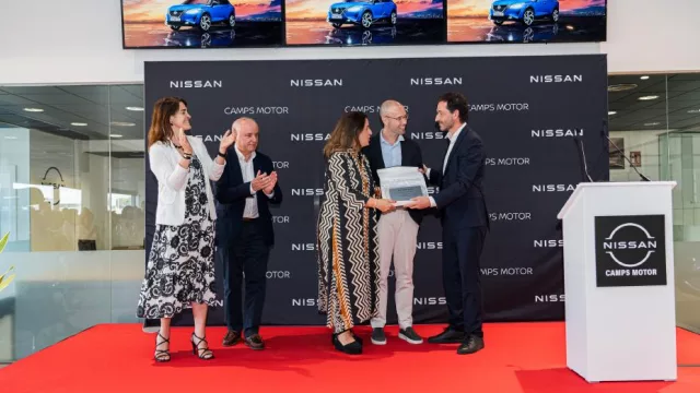 Nissan y Camps Motor inauguran una nueva instalación en Fornells de la Selva, Girona