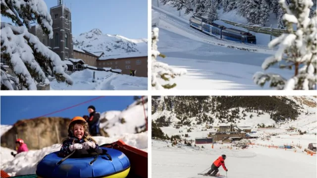 Vall de Núria te dejará en blanco: el hotel ofrece la oportunidad de alojarse en una pequeña estación de esquí