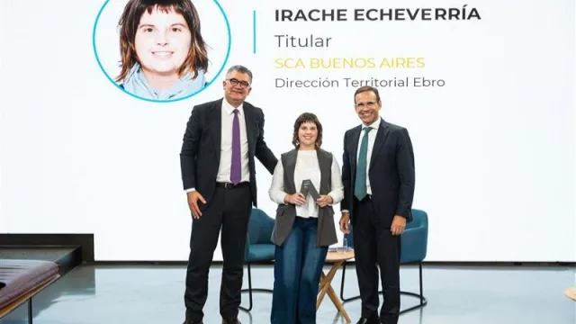 La navarra Irache Echeverría gana el ‘Premio A Mujer Profesional Autónoma’ de CaixaBank a la mejor emprendedora de España