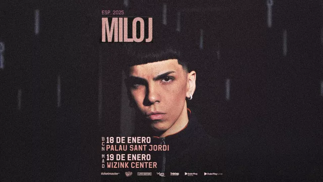 Milo J hace escala en Madrid y Barcelona (este 18 y 19 de enero, desde 35€)