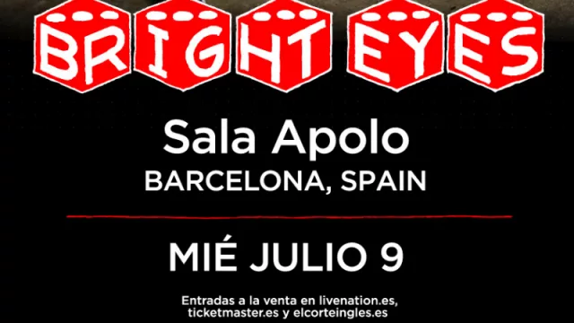 Bright Eyes actuará en Barcelona el próximo mes de julio