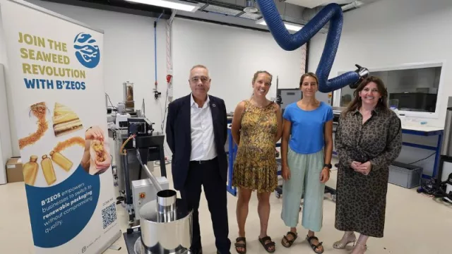 La empresa tecnológica B'ZEOS se incorpora a DFactory Barcelona para impulsar el embalaje con algas