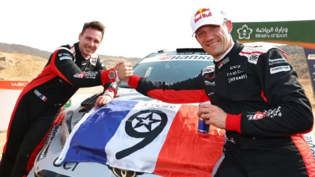 Sébastien Ogier se convierte en nueve veces campeón del mundo con TOYOTA GAZOO Racing