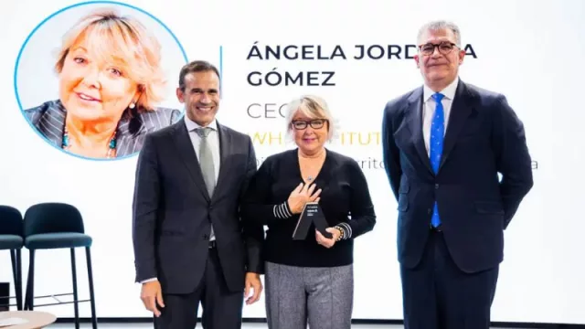 Ángela Jordana, ganadora del ‘Premio A Profesional Autónoma’ de CaixaBank a la mejor emprendedora de España