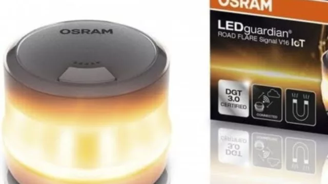 La baliza V16 conectada no te espía: Osram desvela las 5 razones que desmienten esta creencia