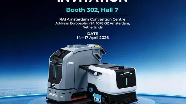 Sparkoz debutará con dos robots de limpieza comerciales insignia en Interclean Ámsterdam 2026