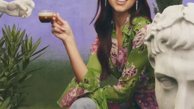 El nuevo mundo Vertuo Up de Nespresso, con la embajadora mundial de la marca, Dua Lipa