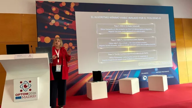 Cione impulsa la formación en ojo seco en OPTOM 2026