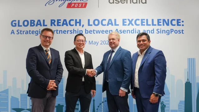 Asendia y Singapore Post sellan una alianza estratégica para reforzar la conexión del comercio electrónico transfronterizo en APAC