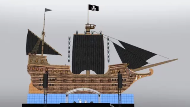 El Medusa construirá en Cullera una réplica en 3D de un buque corsario de siete pisos de altura