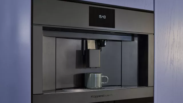 Küppersbusch se presenta a los Premios Casa Decor con su cafetera MattBlack de tecnología avanzada
