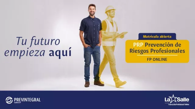 La Salle FP Online lanza el nuevo CFGS de Prevención de Riesgos Profesionales junto a Previntegral