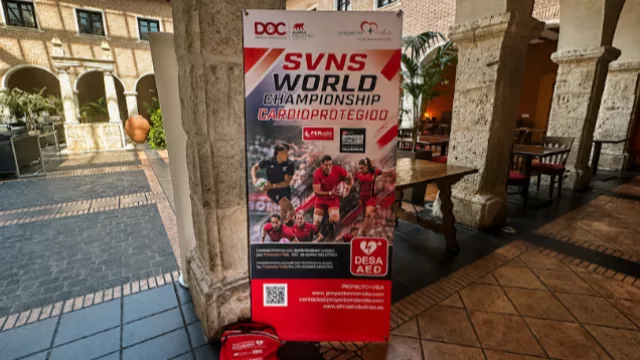 Valladolid recibe a las selecciones del Mundial de Rugby Seven en hoteles cardioprotegidos