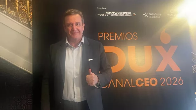 Ignacio Campoy, CEO del Grupo Educativo Formación Universitaria, finalista en los Premios DUX de Canal CEO en la categoría 'Líder por el Bienestar'