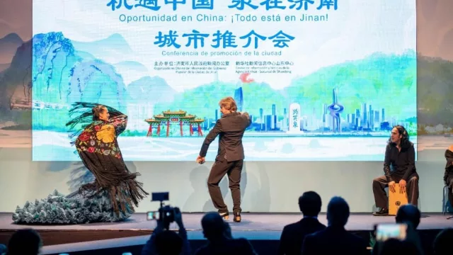 El evento promocional "Oportunidad en China: Jinan, la ciudad de los manantiales" tuvo lugar en Madrid