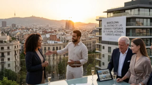 Imán para los milmillonarios: Barcelona atrae al capital de Europa, Oriente Medio, Rusia y Ucrania