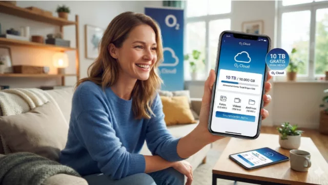 O2 multiplica por diez el almacenamiento en la nube de su servicio O2 Cloud, y lo amplía a clientes de Tarifa móvil